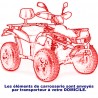 CARROSSERIE AVANT ROUGE