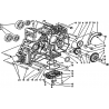 8 - CARTER MOTEUR DROIT TGB BLADE 600 LTX Type FTH-JDLE