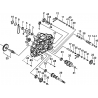 14 - CARTER MOTEUR GAUCHE 2 TGB BLADE 600 LTX Type FTH-JDLE