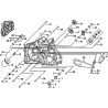 13 - CARTER MOTEUR GAUCHE 1 TGB BLADE 600 LTX Type FTH-JDLE