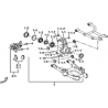 45 - AXE ARRIERE TGB BLADE 600 LTX Type FTH-JDLE