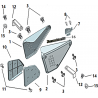 29 - CARROSSERIES LATERALES MOTO MASAI SCRAMBLER 50