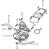 19 - ENSEMBLE CARBURATEUR MOTO MASAI BLACK ROD 125 II