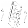 42 - AMORTISSEUR AVANT MOTO MASAI BLACK ROD 125 II