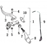 14 - LEVIER EMBRAYAGE MOTO MASAI FURIOUS 125