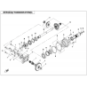 57 - TRANSMISSION MOTEUR CFORCE 625 T3 COURT BASIC BLUE LINE  (2022)